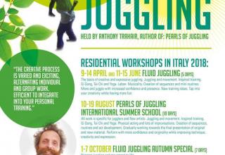 Fluid Juggling Autumn Special Intensive Workshop in Italy