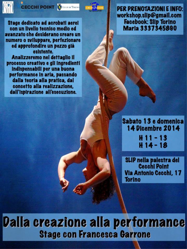 DALLA CREAZIONE ALLA PERFORMANCE