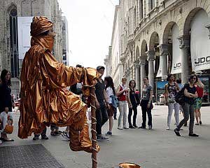 Milano - artisti di strada